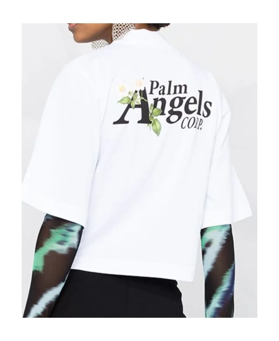 Daisy Logo Cropped T-Shirt