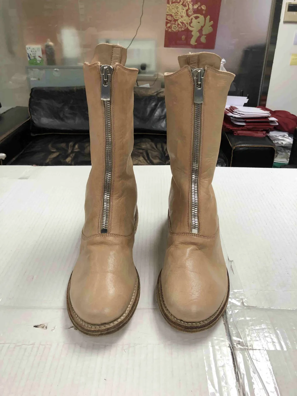 310 Front Zipper Boots