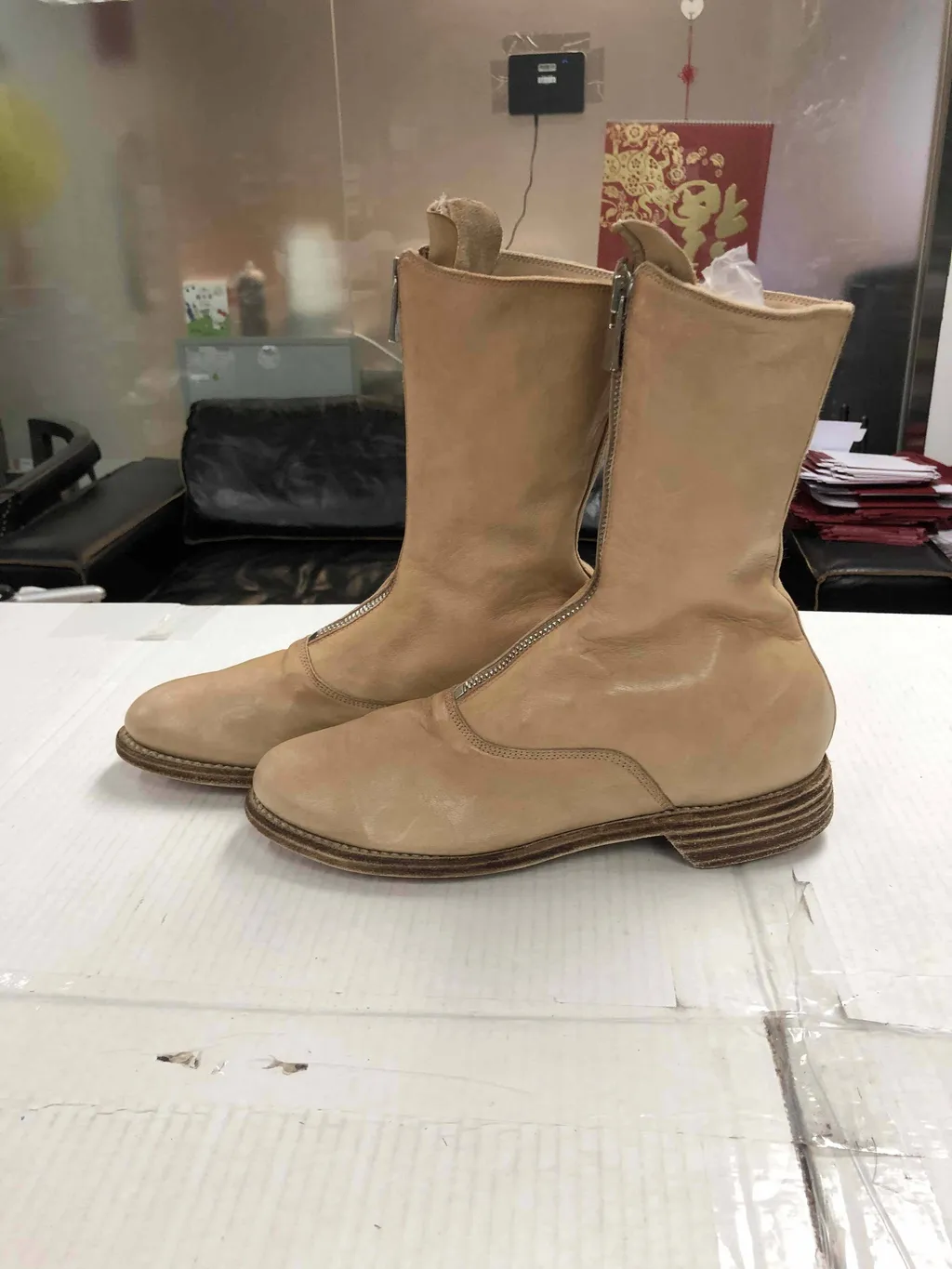 310 Front Zipper Boots