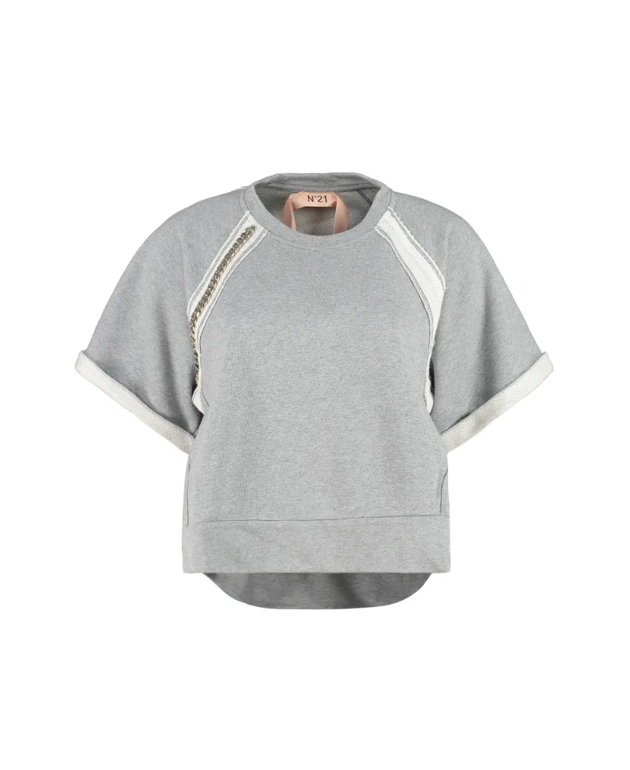 Short-Sleeved Crew Neck T-Shirt