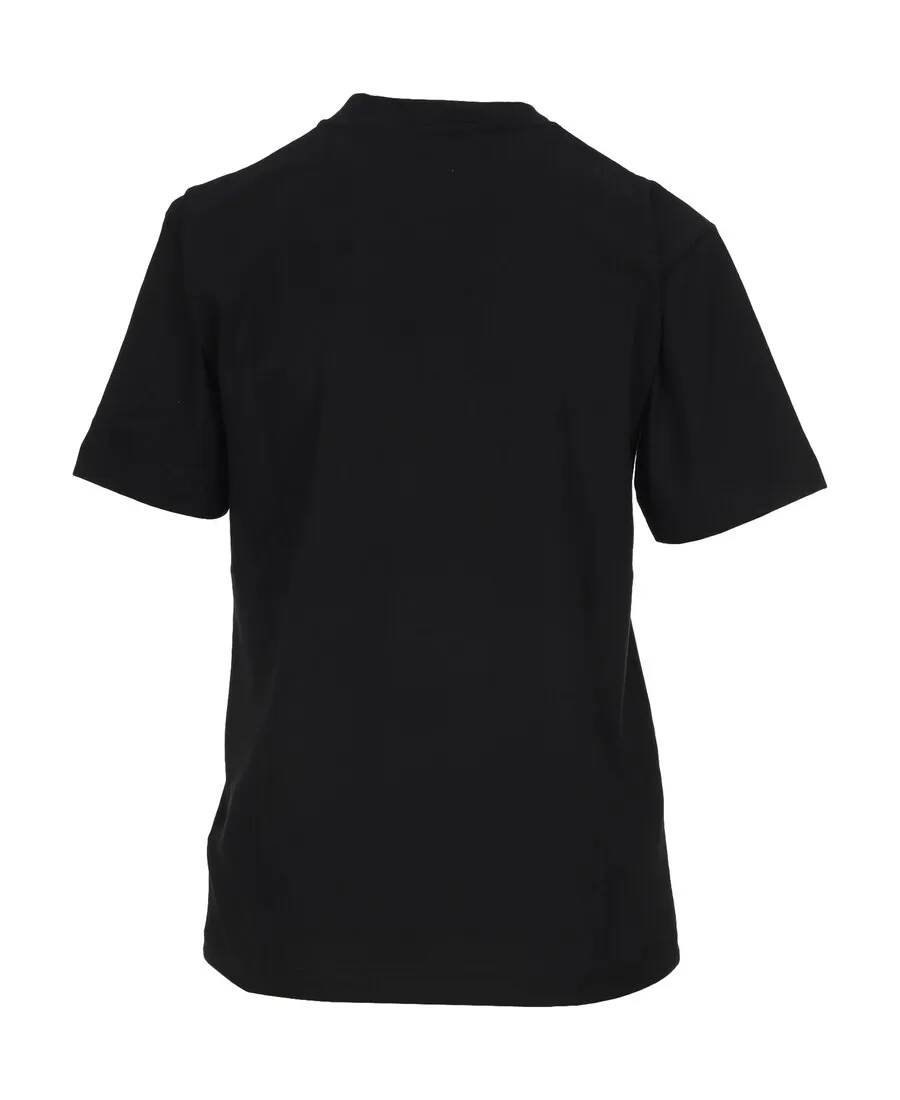 Flower Logo Print T-Shirt