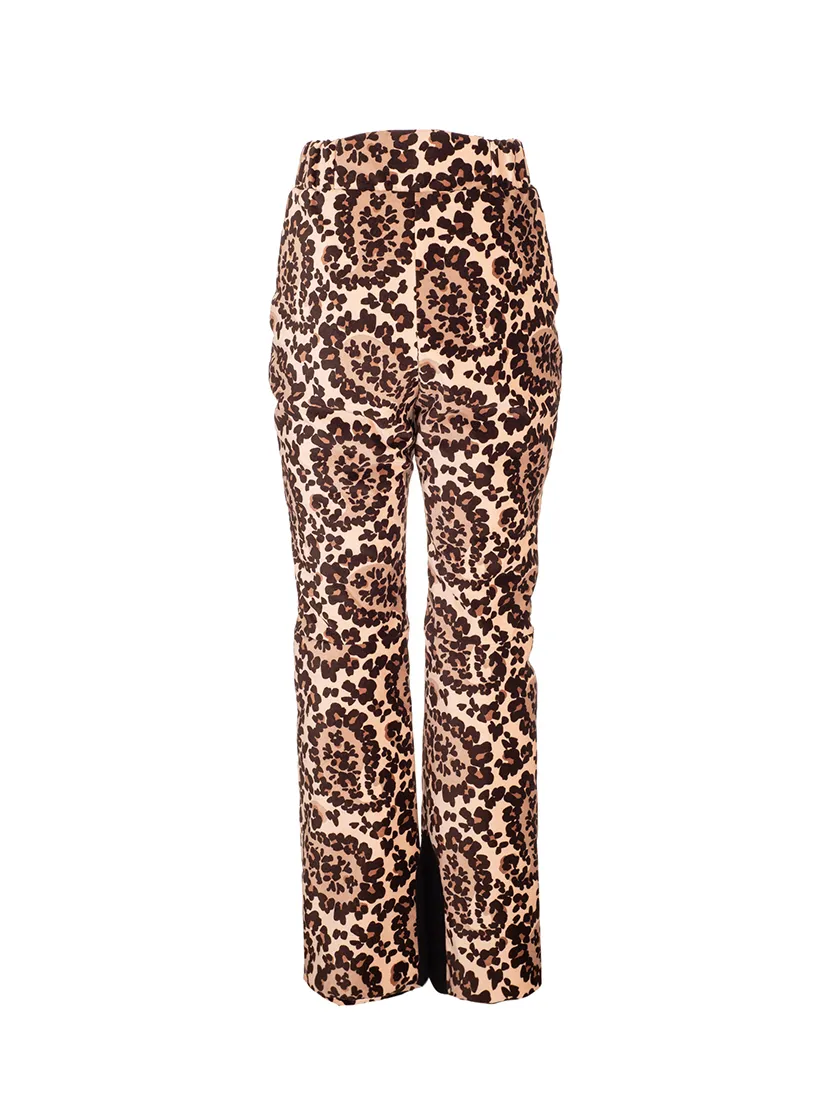 Leopard Print Casual Pants