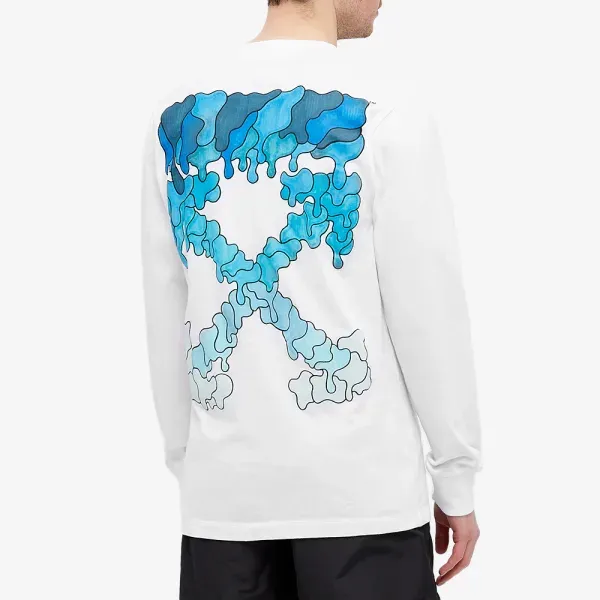 Arrows Print Long-Sleeve T-Shirt