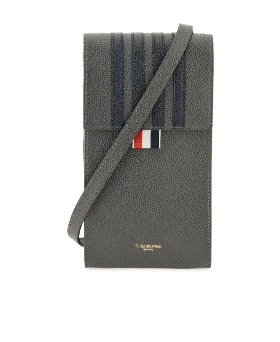 Four-Bar Stripe Phone Bag