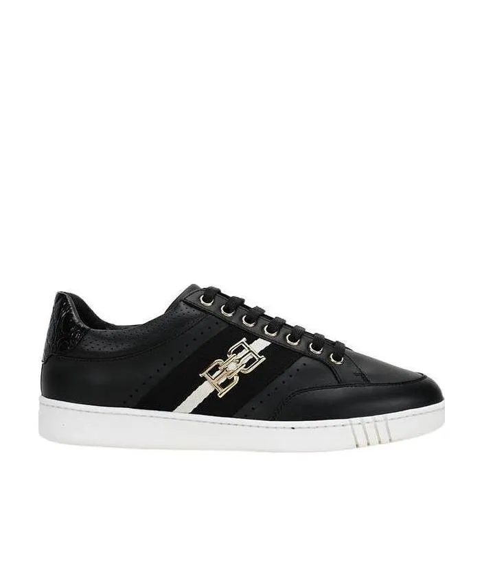 Logo-Plaque Low-Top Sneakers