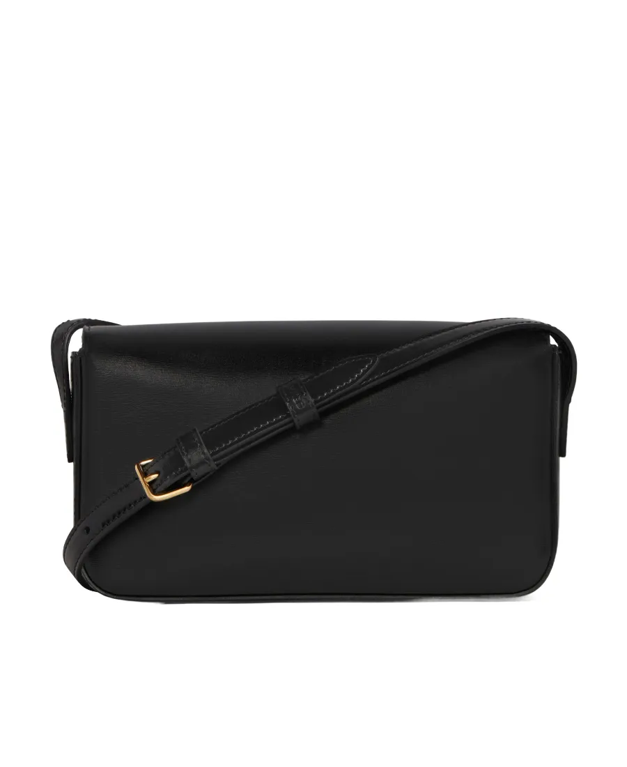 Triomphe Shoulder Bag In Shiny Calfskin