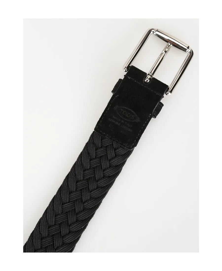 Tod's Braided Buckle Belt