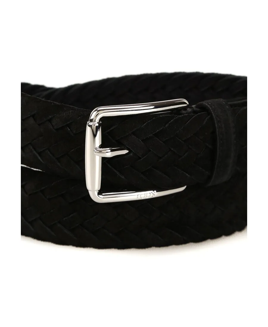 Tod's Braided Buckle Belt