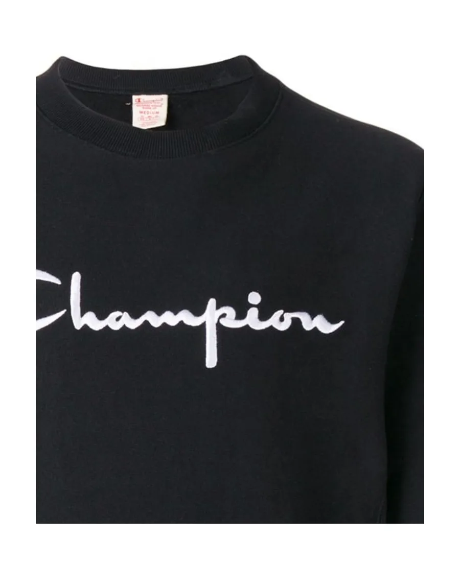 Logo Print Pattern Sweatshirt