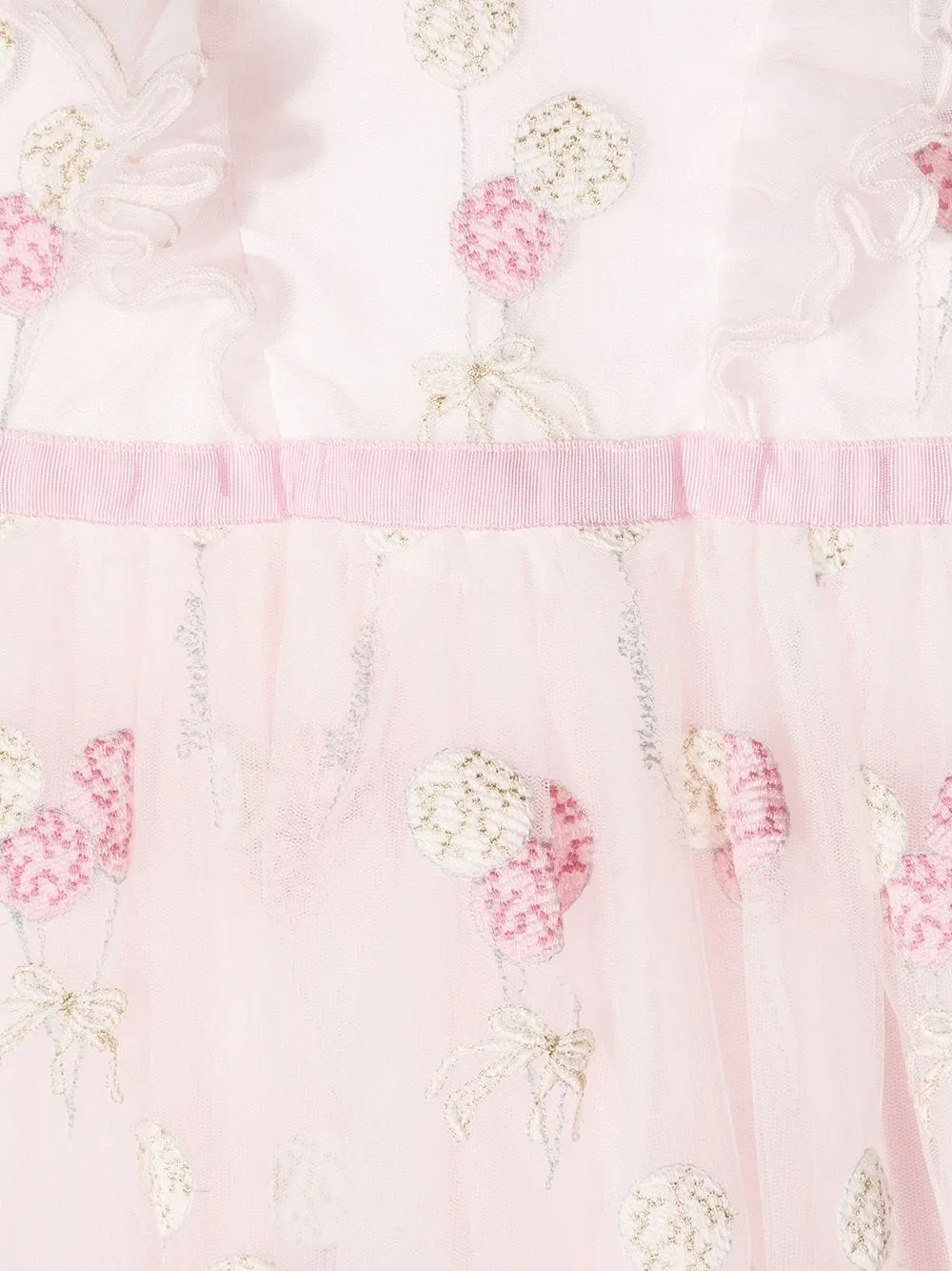Embroidered Balloons Dress
