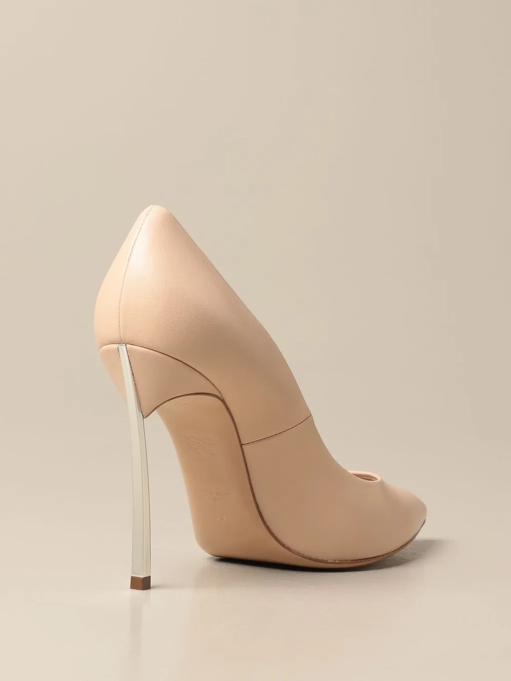 Sculpted-Heel Pointed Pumps