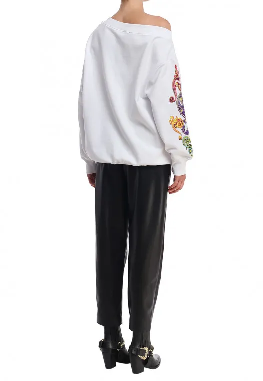 Printed Detail Hoodie