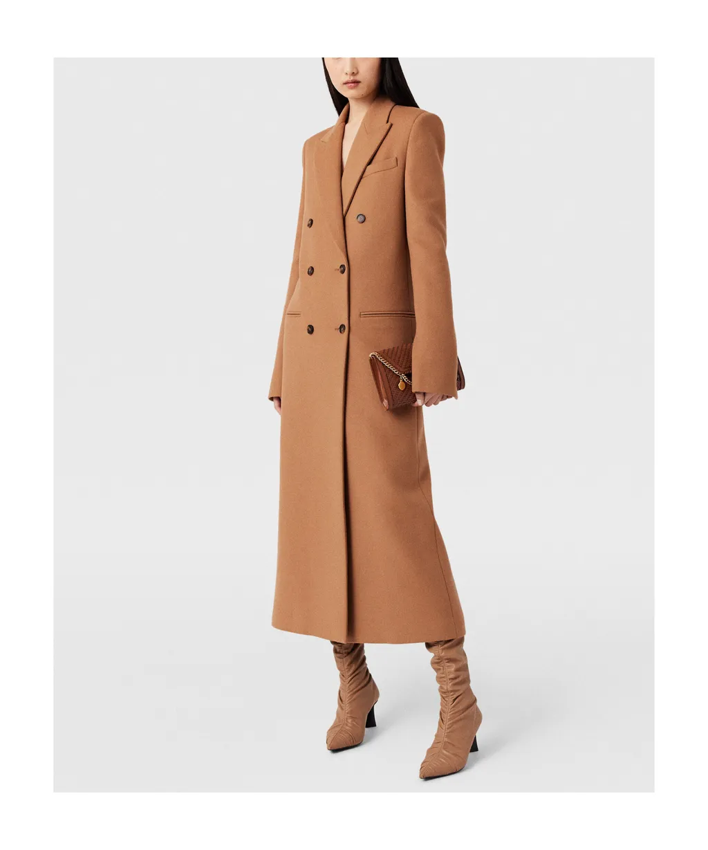 Stella Mccartney Double-Breasted Long Coat