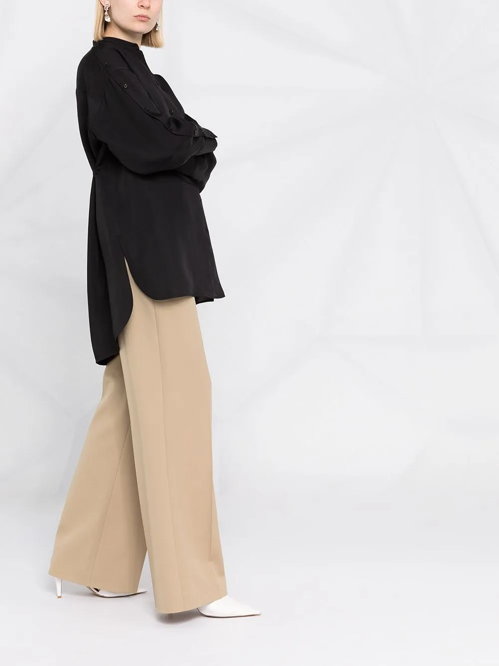 Waist-Tie Shirt