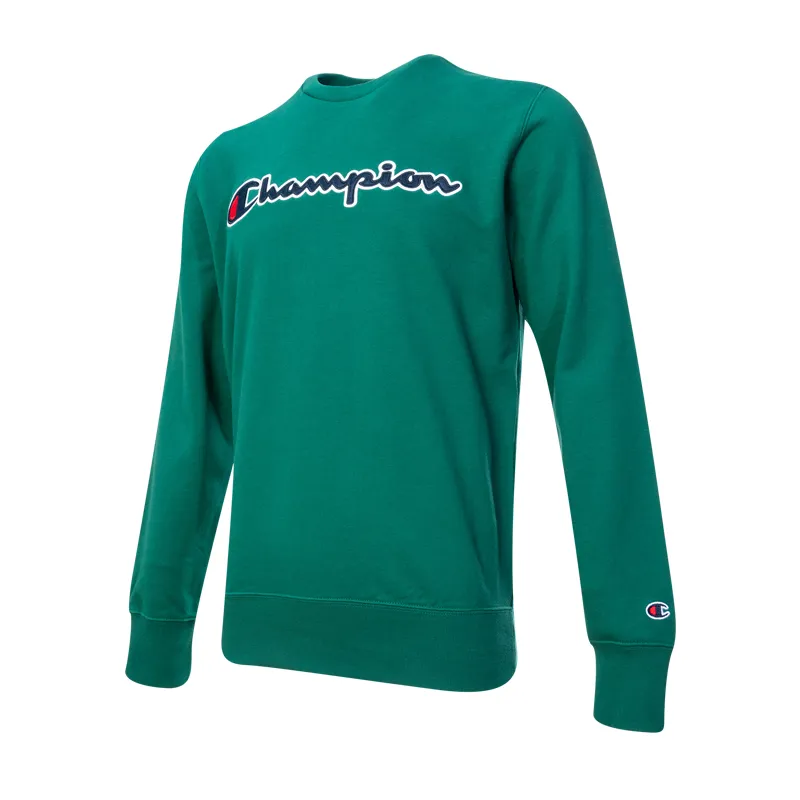 Logo Embroidered Round Neck Sweater