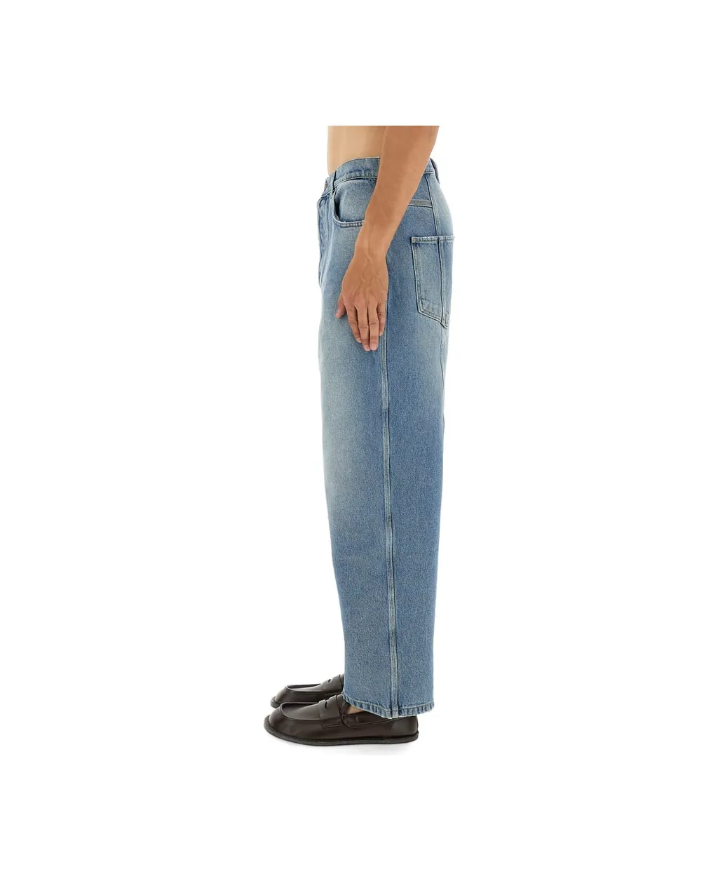 Moschino Panelled Distressed Jeans