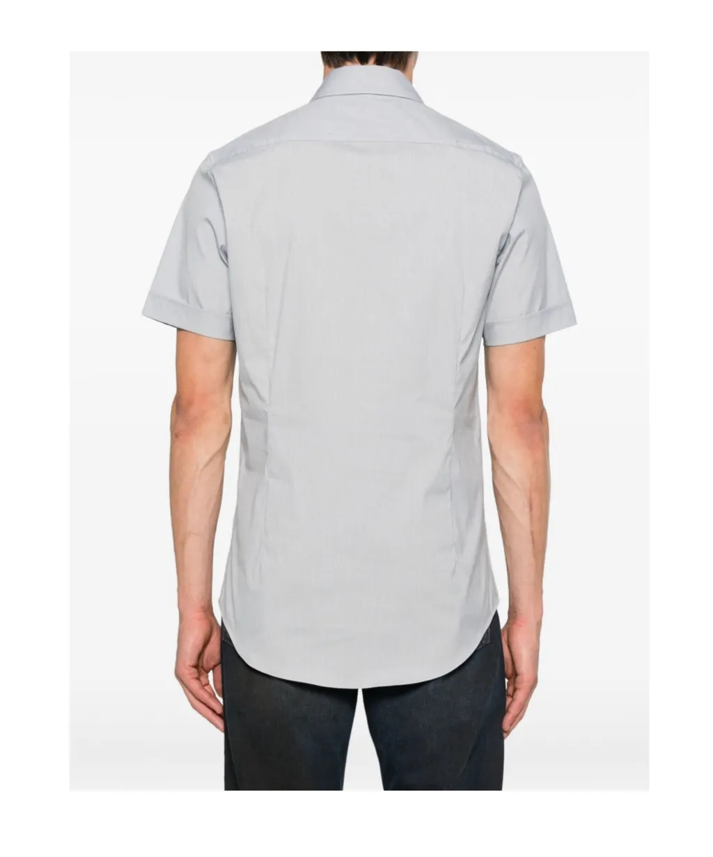 Orb-Embroidered Short-Sleeve Shirt