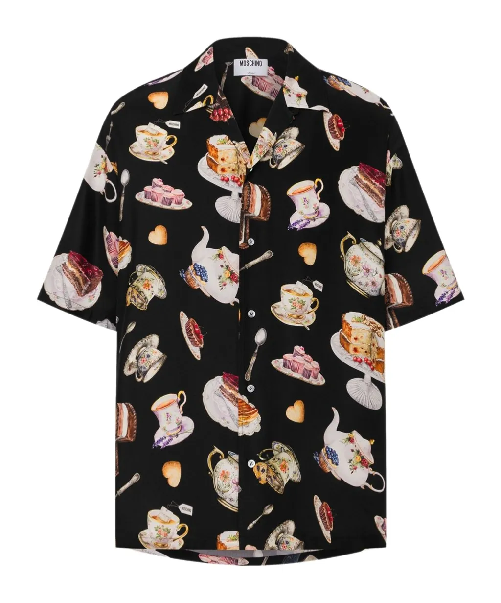 Printed Silk Shirt