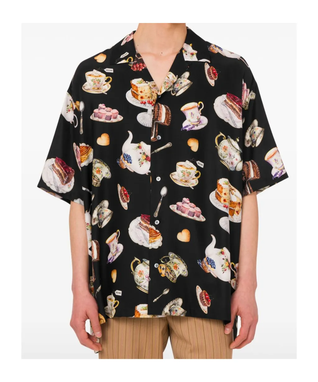 Printed Silk Shirt