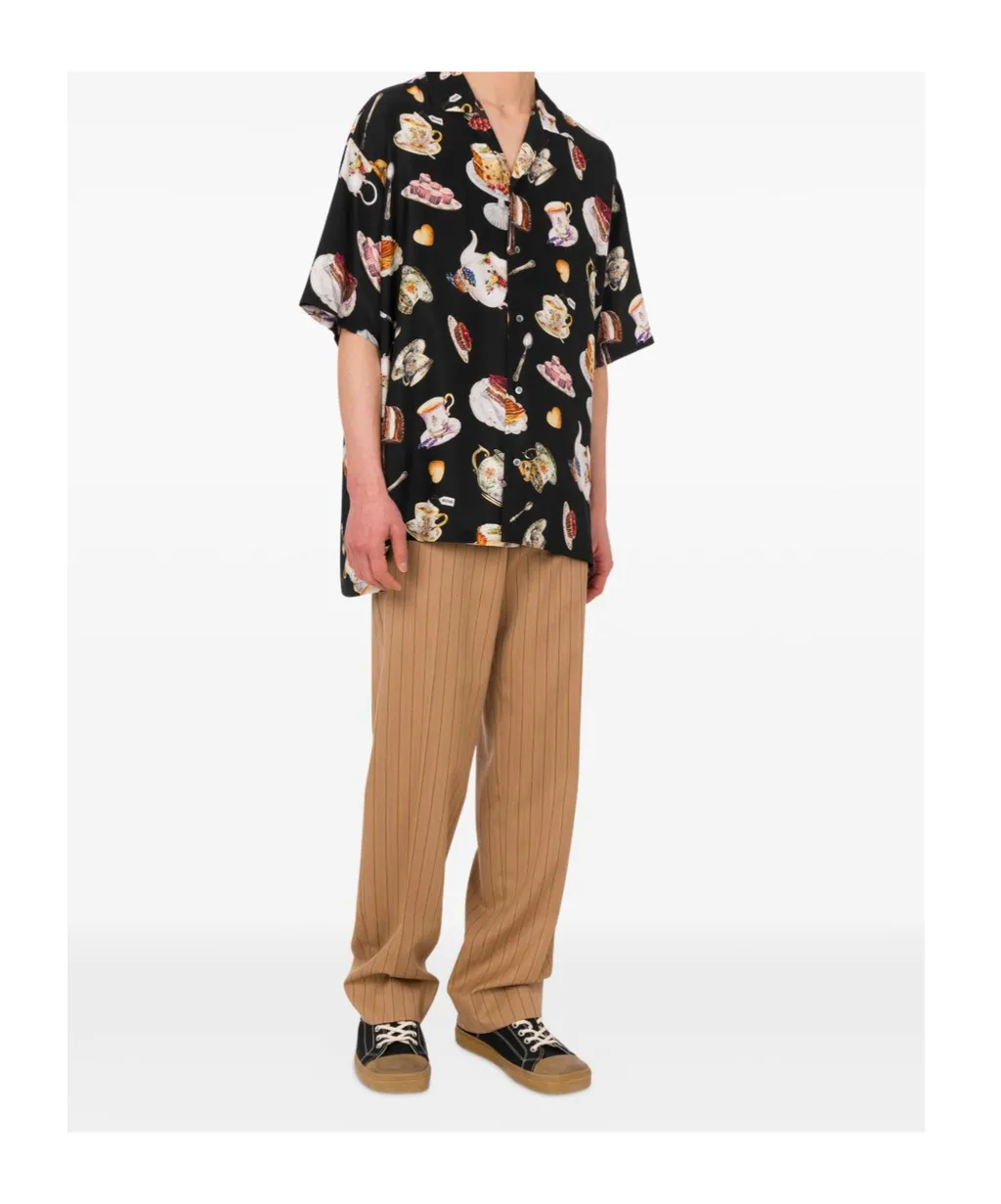 Printed Silk Shirt