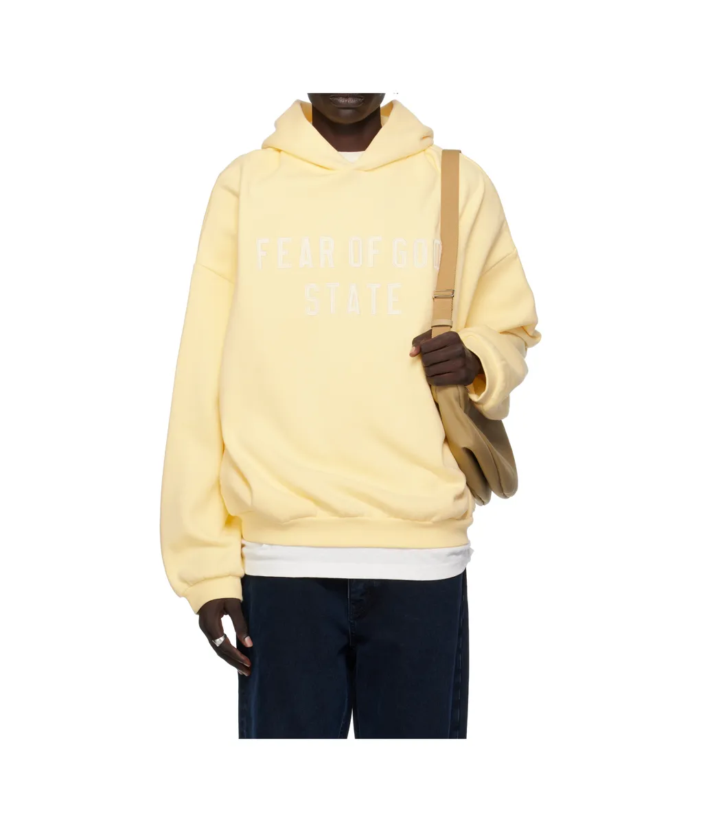 Fear Of God Essentials Logo Embroidered Hoodie