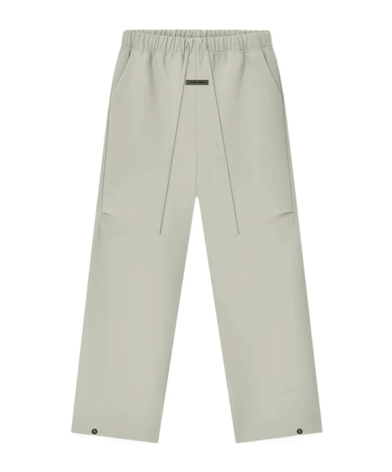 Drawstring Side-Split Trousers
