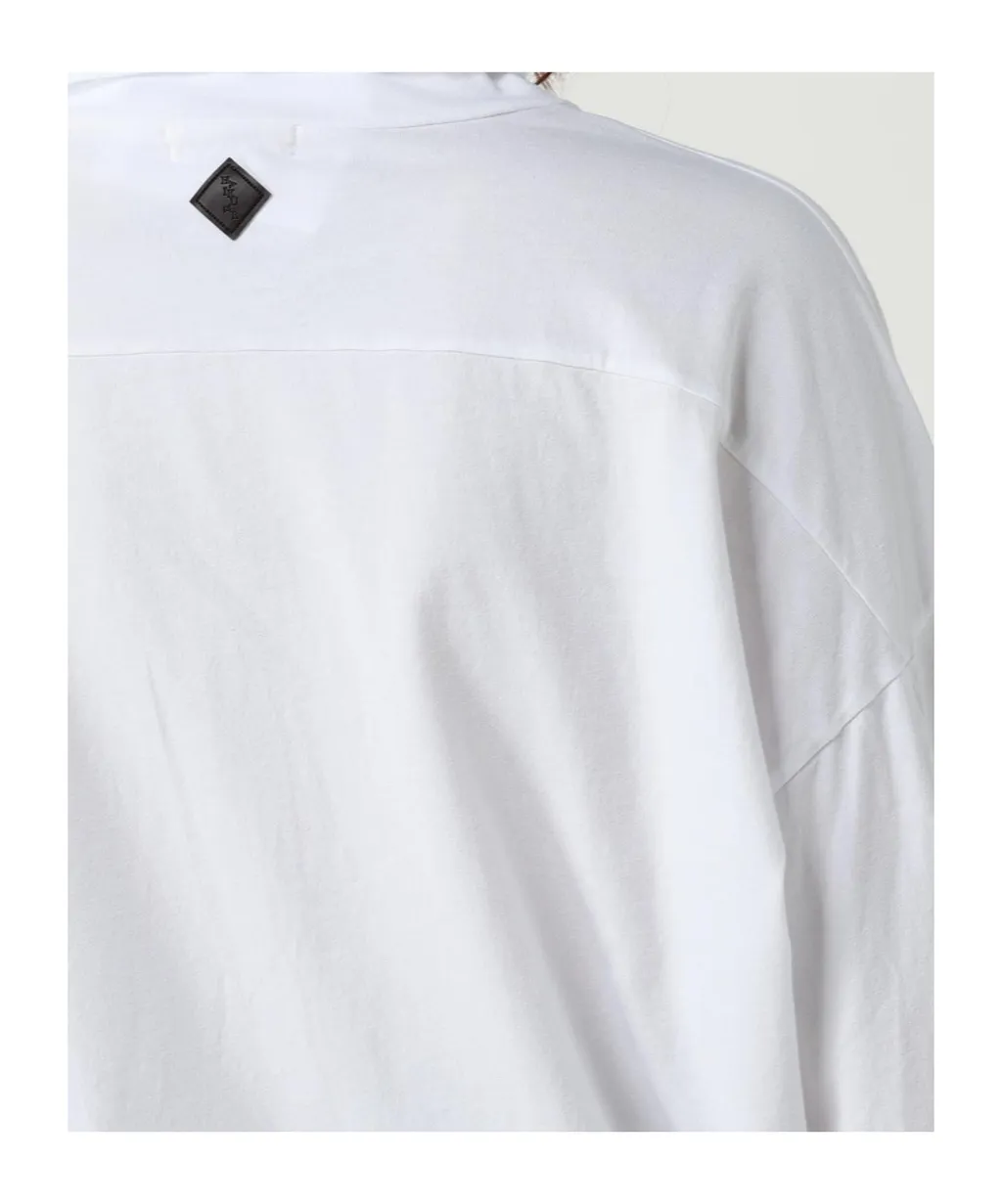 Haikure Ivy High-Neck Long-Sleeve T-Shirt