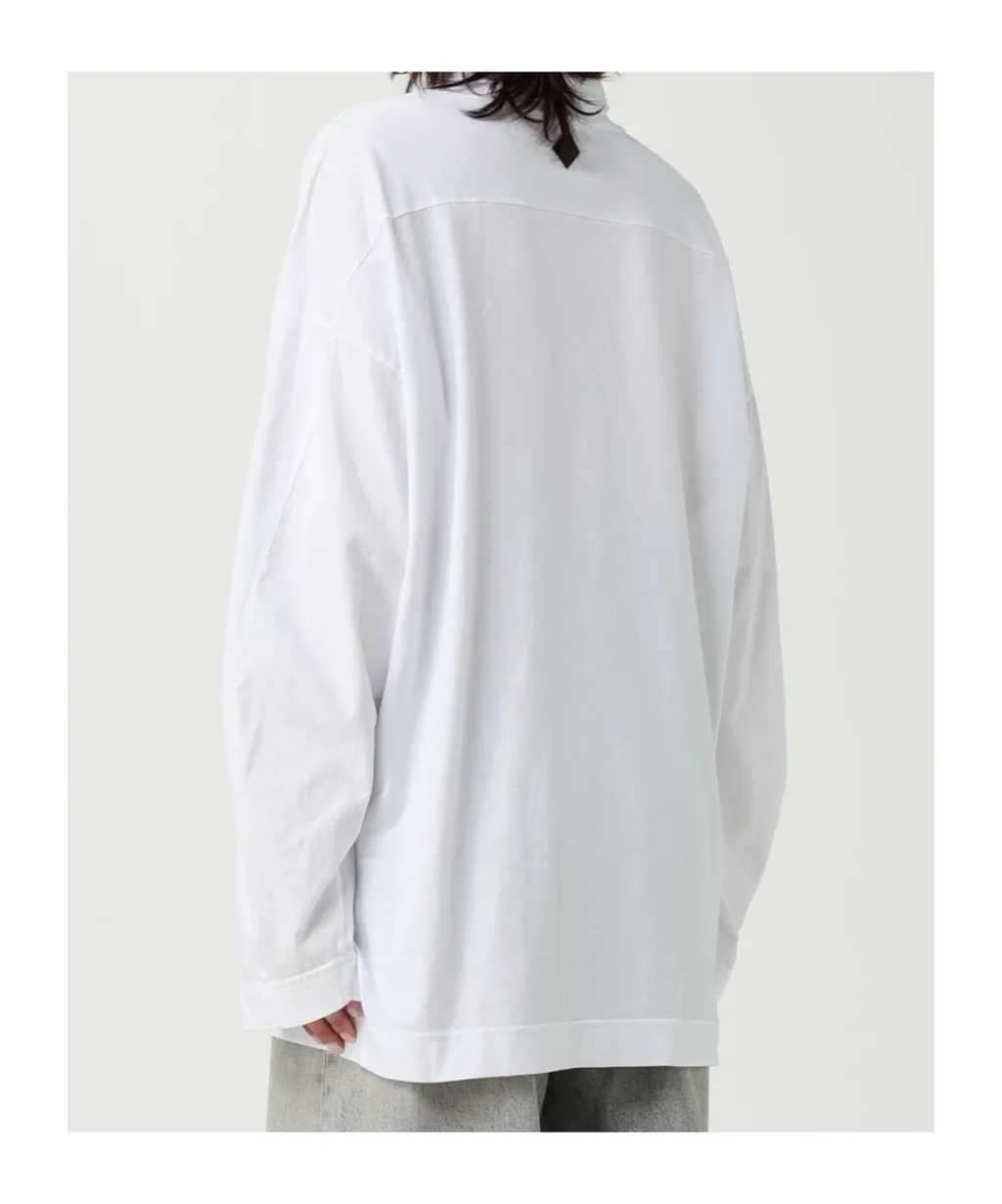 Haikure Ivy High-Neck Long-Sleeve T-Shirt