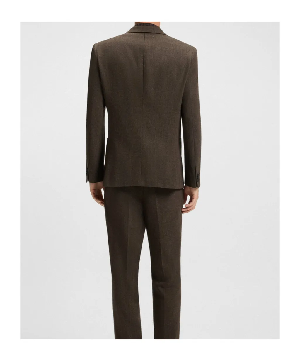 Long-Sleeved Suit Jacket