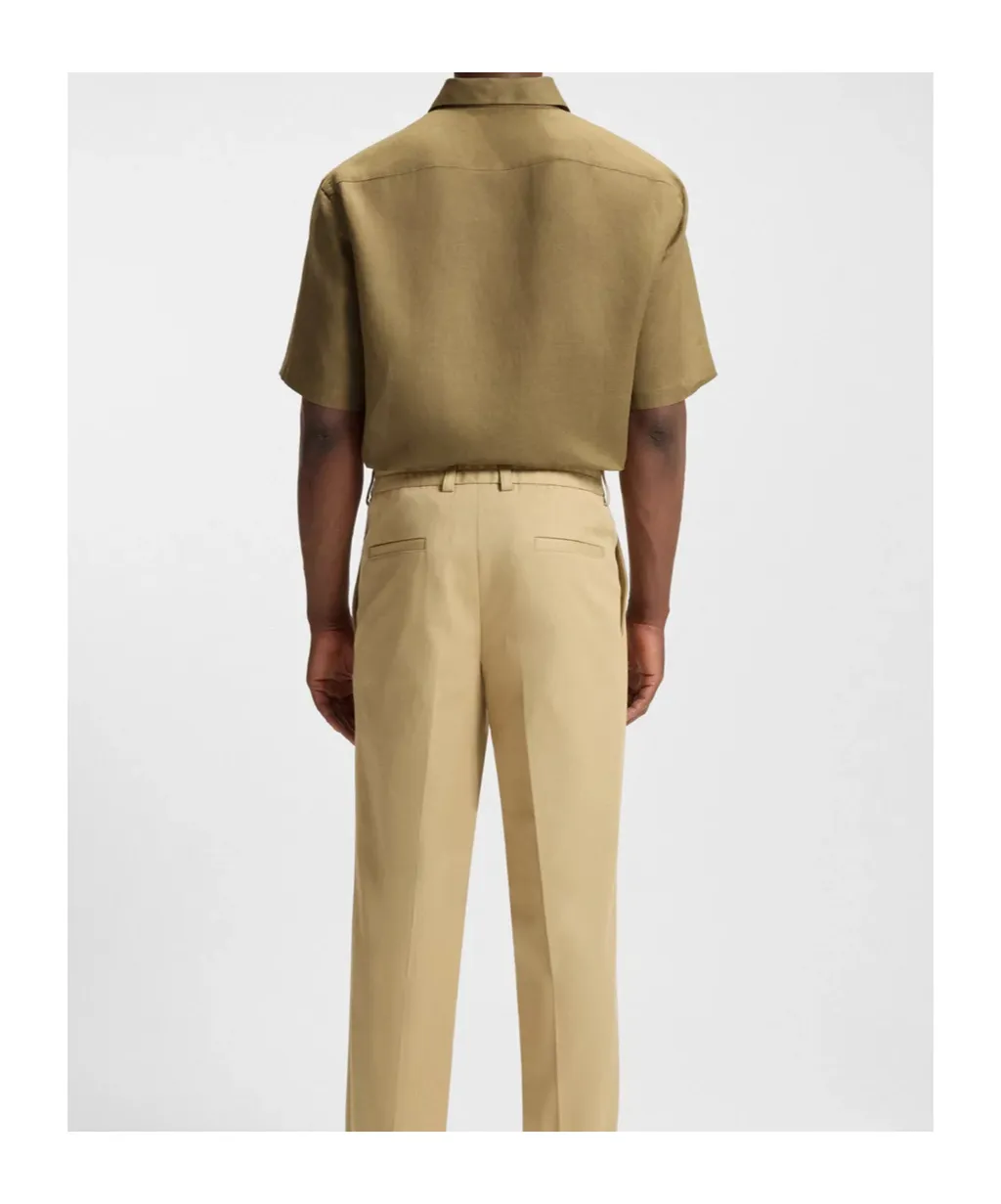 Beckham X Boss Linen Loose Shirt