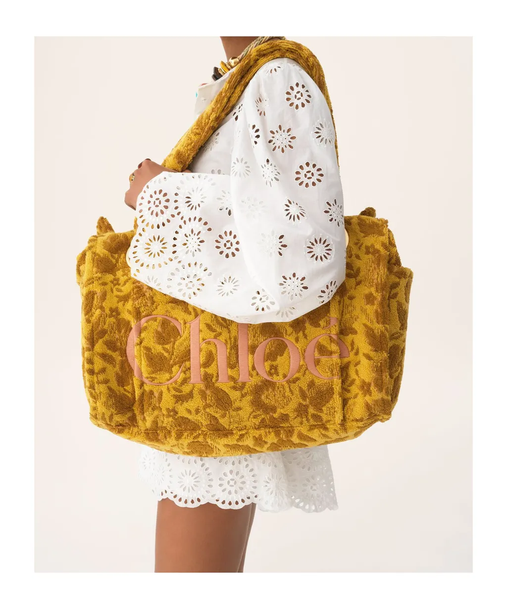 Chloé Large Terry Plage Tote Bag