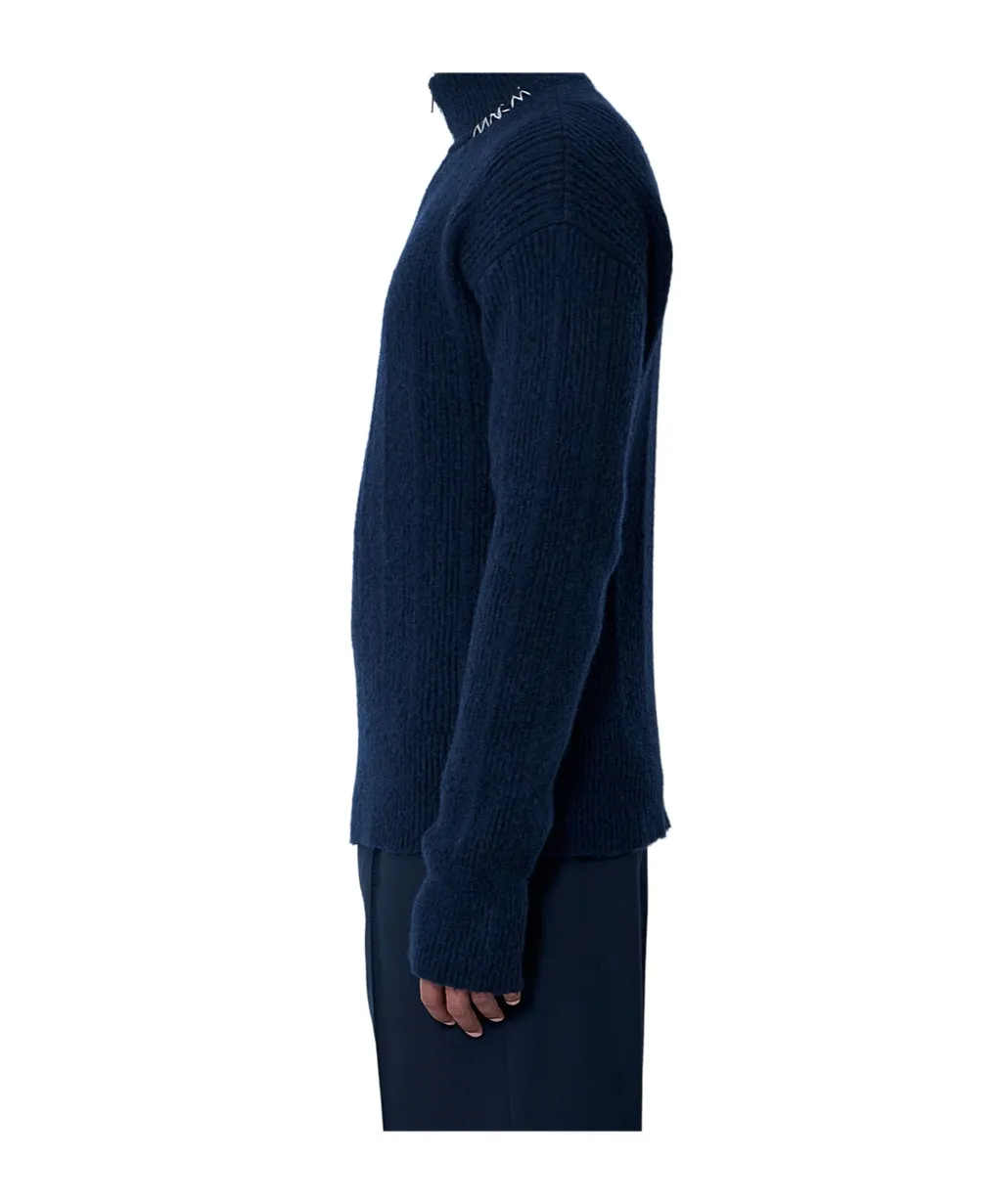 Marni Zipped Neck Jumper
