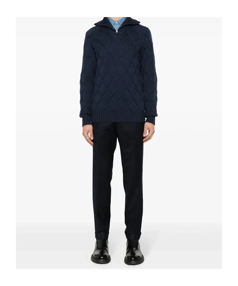 Straight-Leg Casual Pants