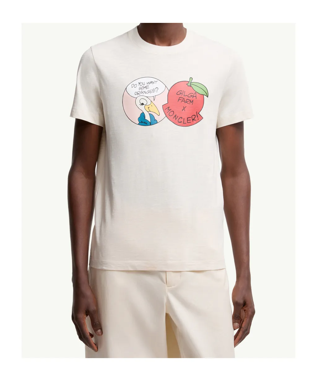 Moncler X Gilga Farm By Donald Glover Cotton T-Shirt