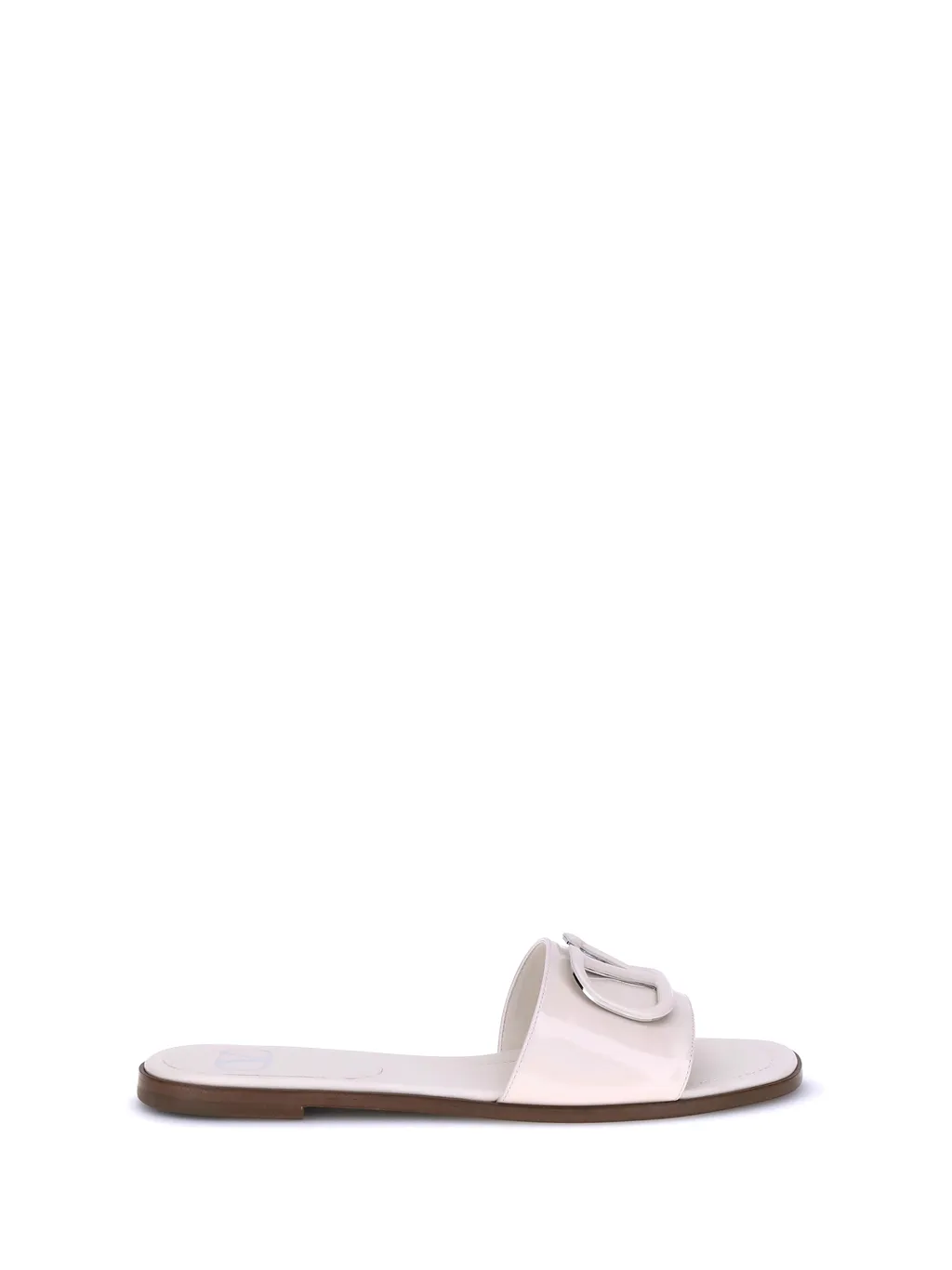 Valentino Vlogo Signture Slip-On Sandals