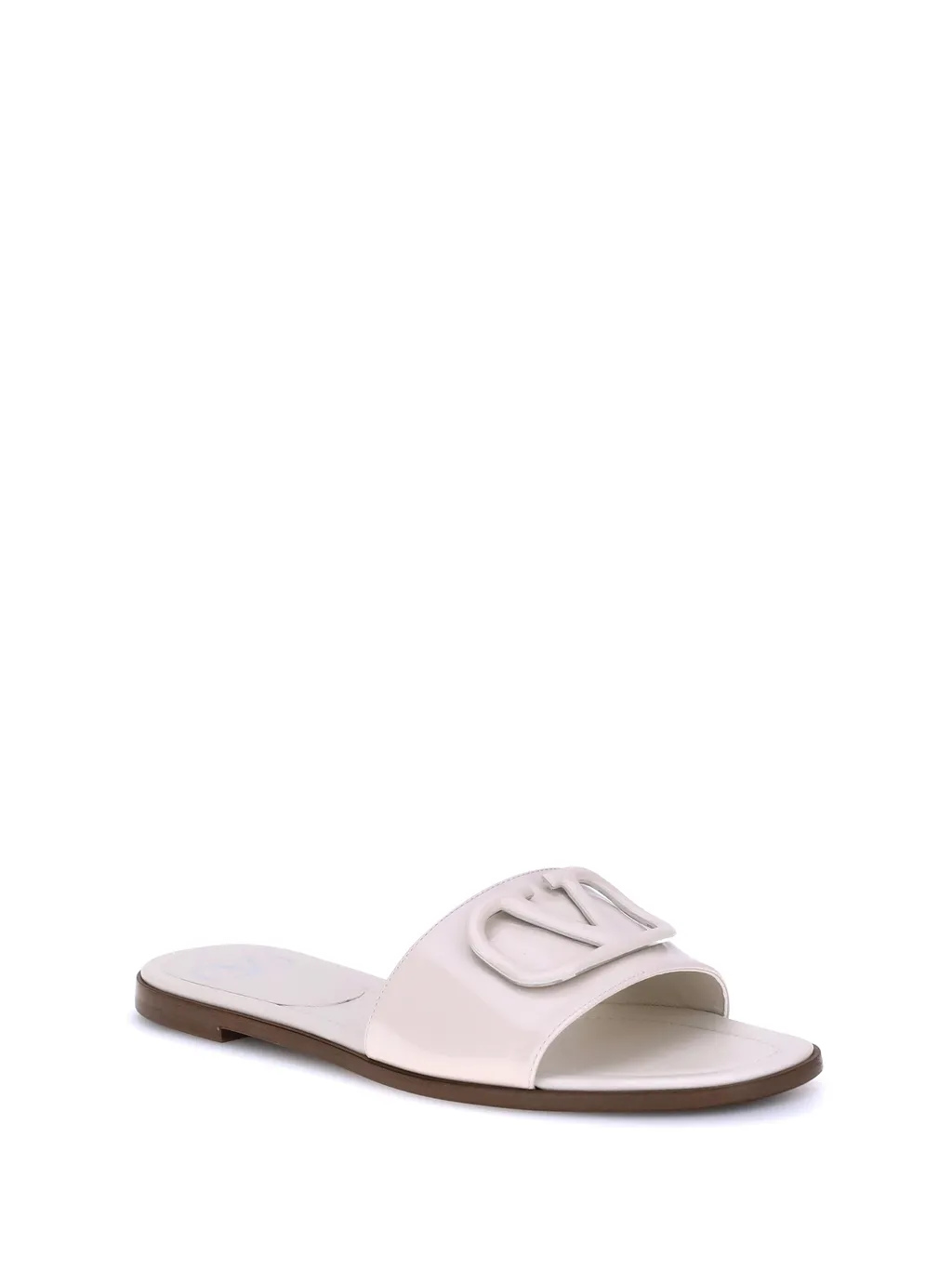 Valentino Vlogo Signture Slip-On Sandals
