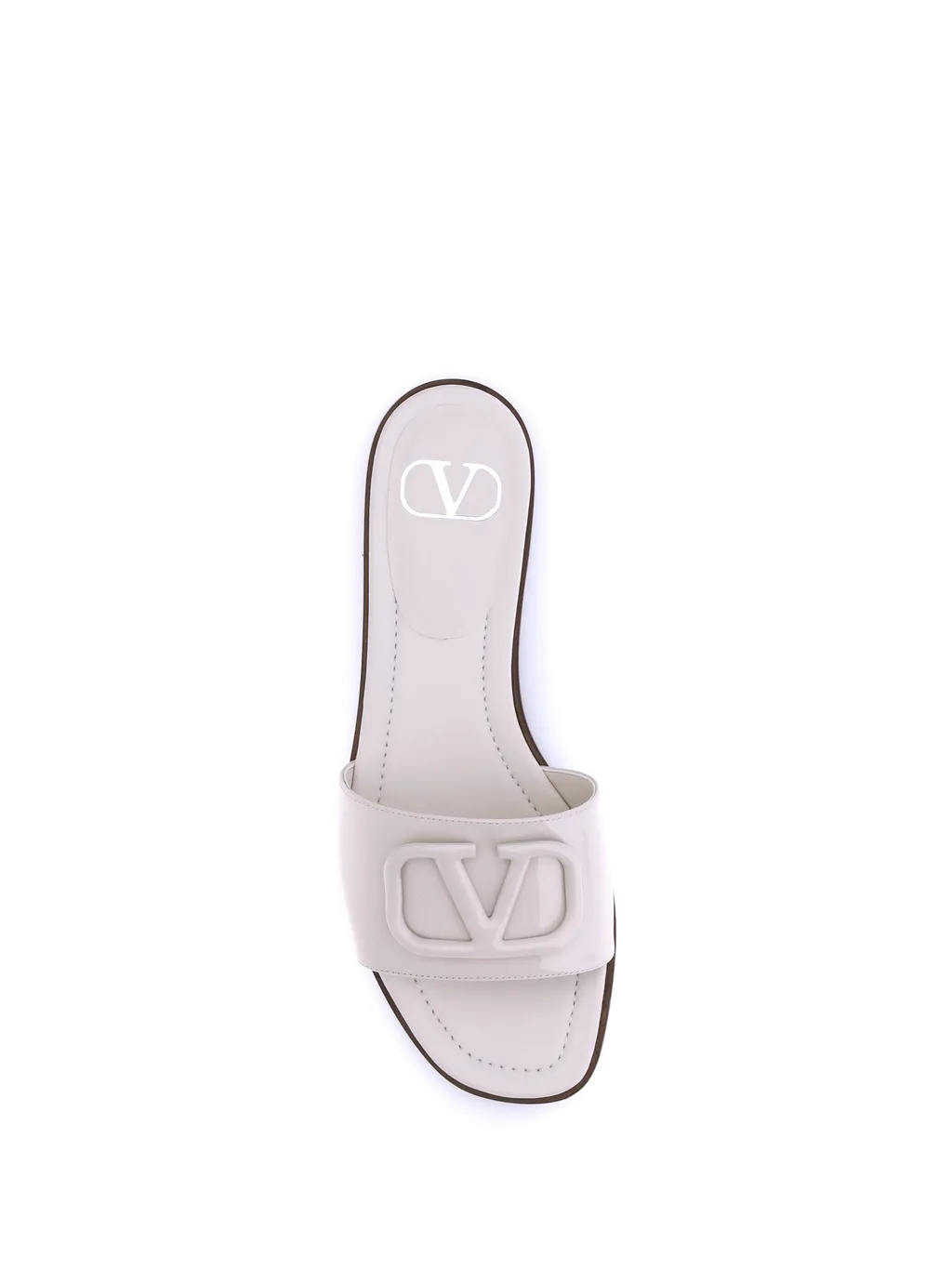 Valentino Vlogo Signture Slip-On Sandals