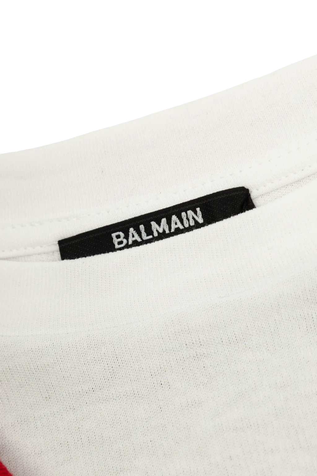 Balmain Kids Logo Flocked Flared Dress