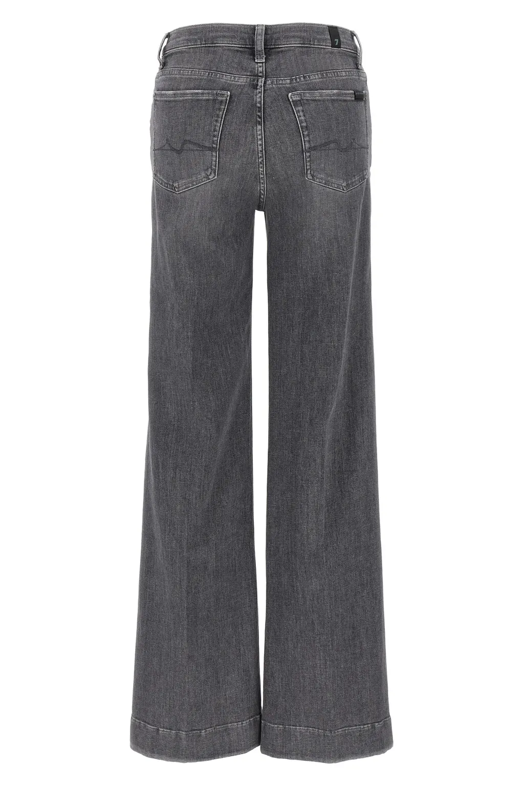7 For All Mankind Mid-Rise Flared Jeans