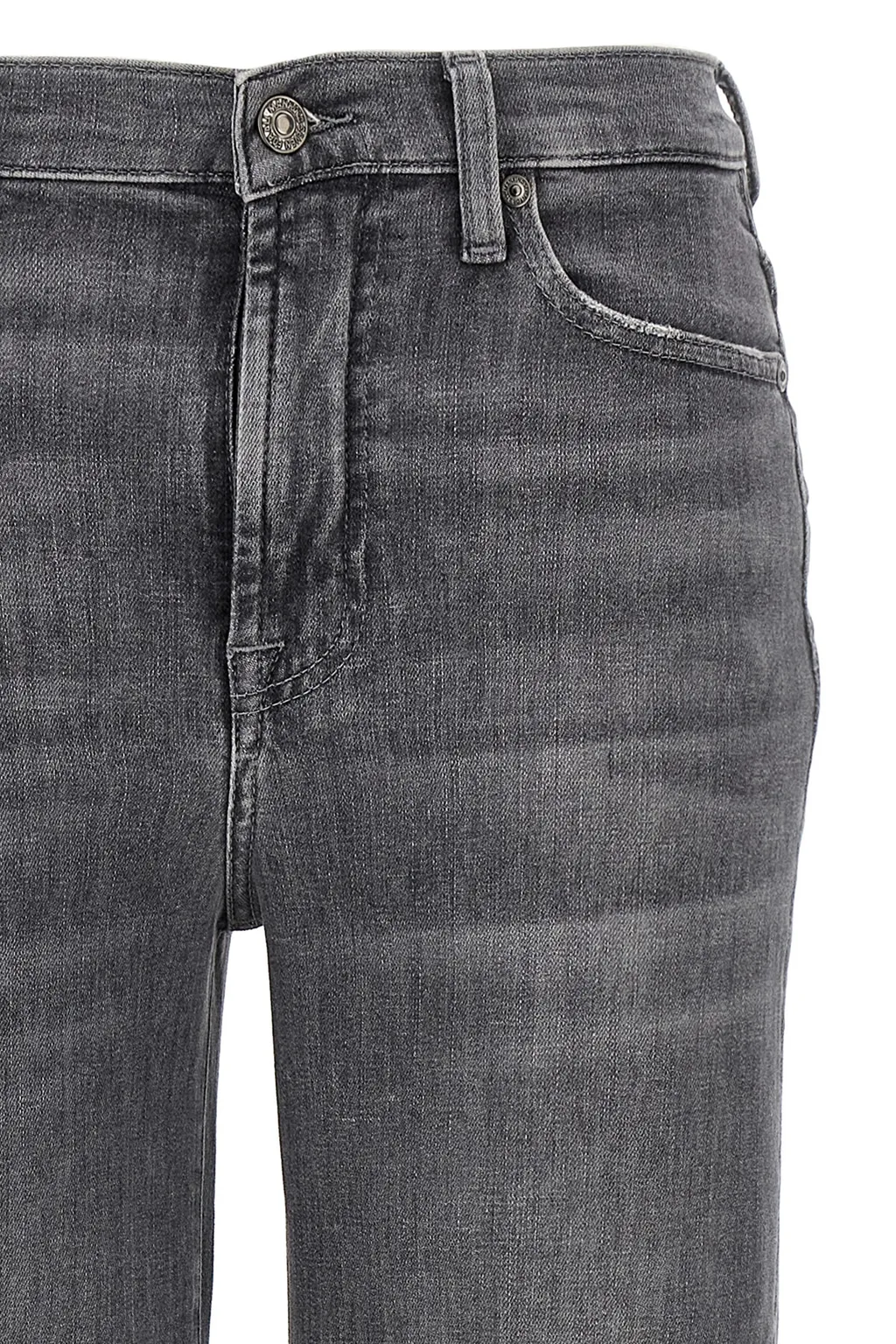 7 For All Mankind Mid-Rise Flared Jeans