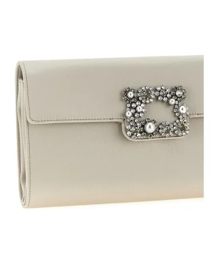 Efflorescence Jewel-Embellished Clutch
