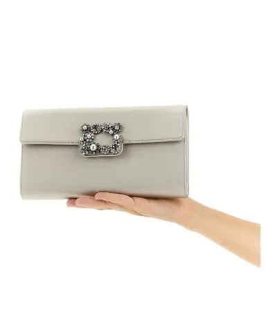 Efflorescence Jewel-Embellished Clutch