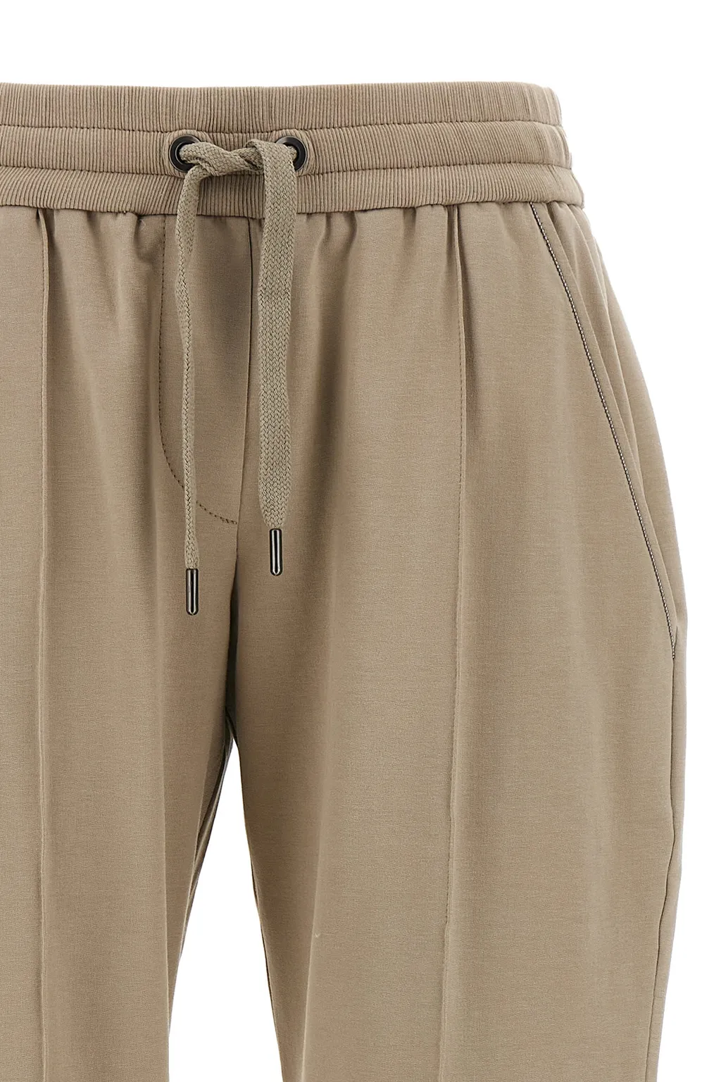 Brunello Cucinelli Drawstring Tapered-Leg Sweatpants