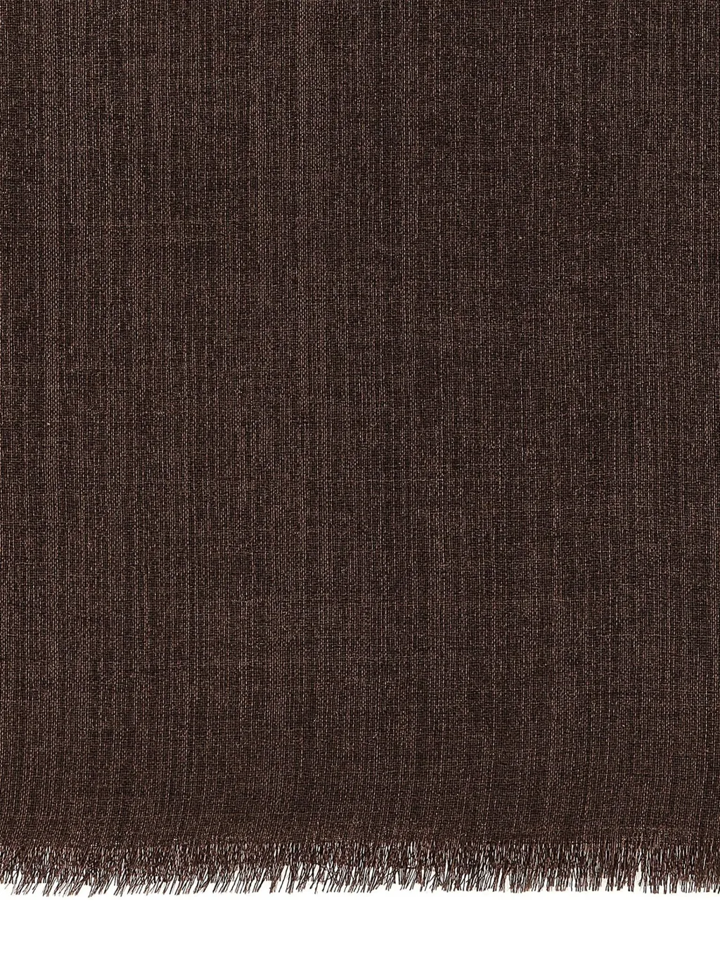 Brunello Cucinelli Classic Frayed-Edge Scarf