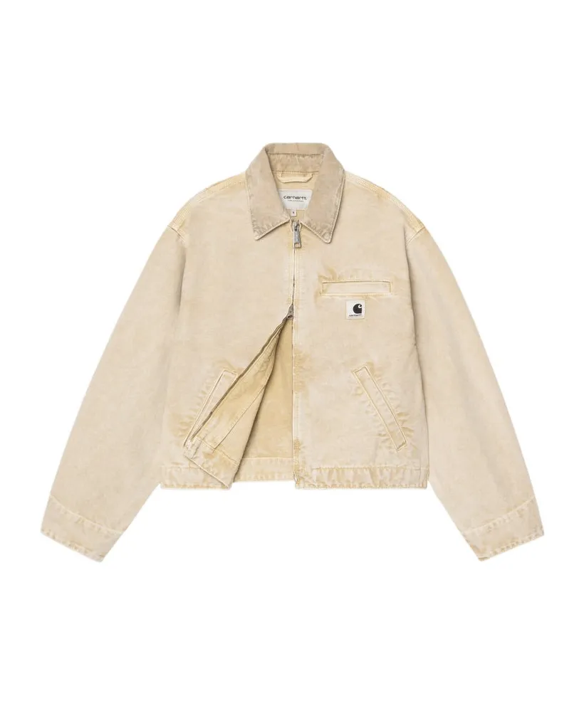 Emery Organic-Cotton Zip-Up Denim Jacket