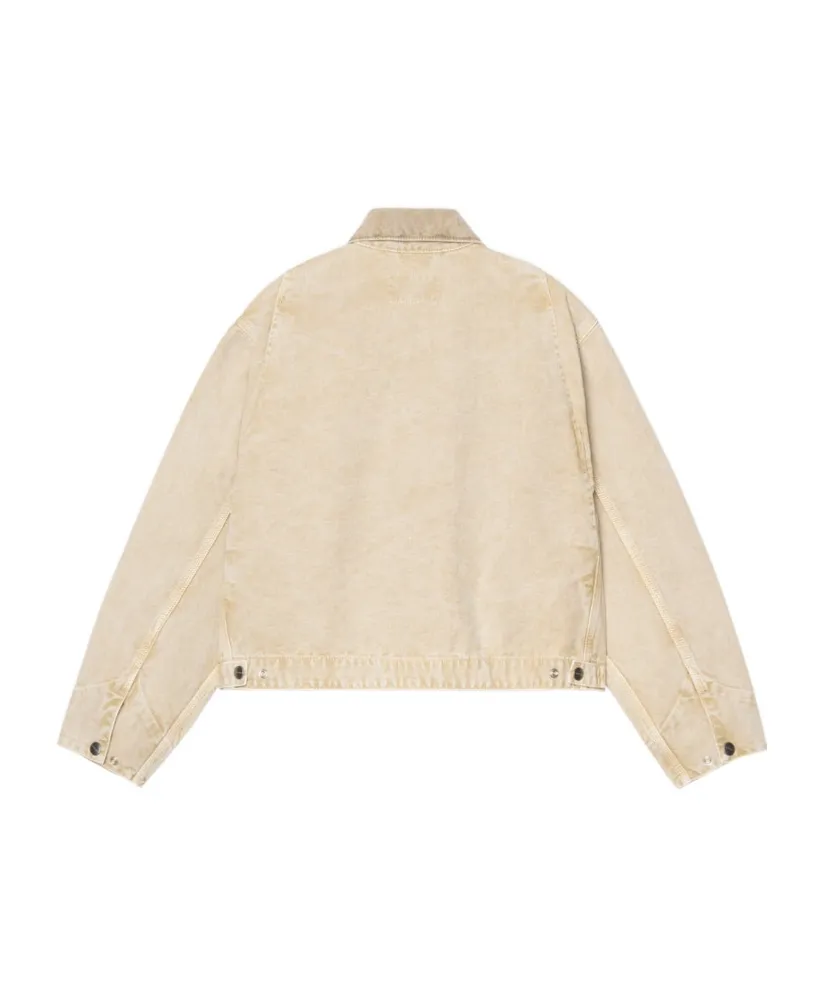 Emery Organic-Cotton Zip-Up Denim Jacket