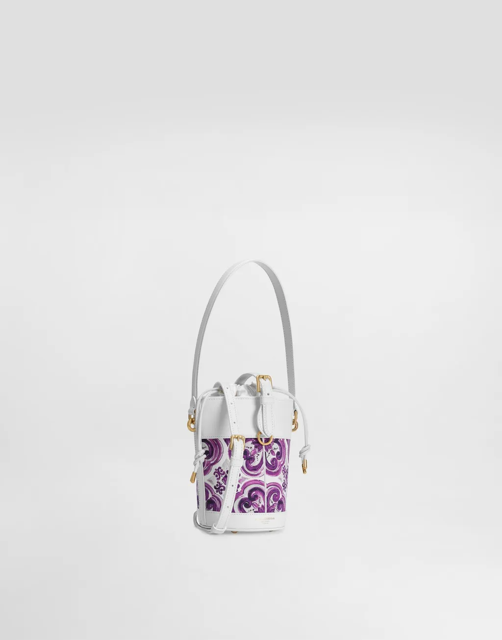Floral-Print Bucket Bag