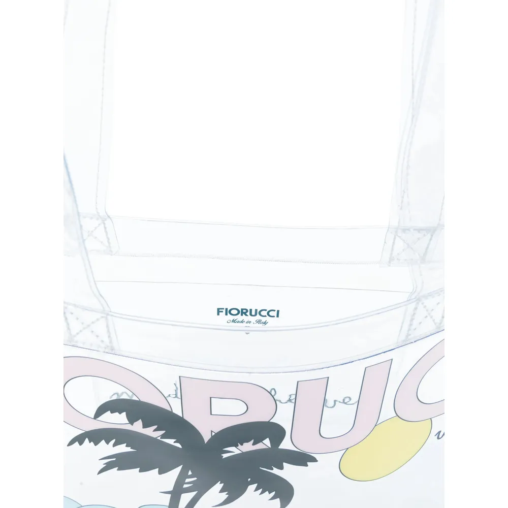 Logo Print Tote Bag
