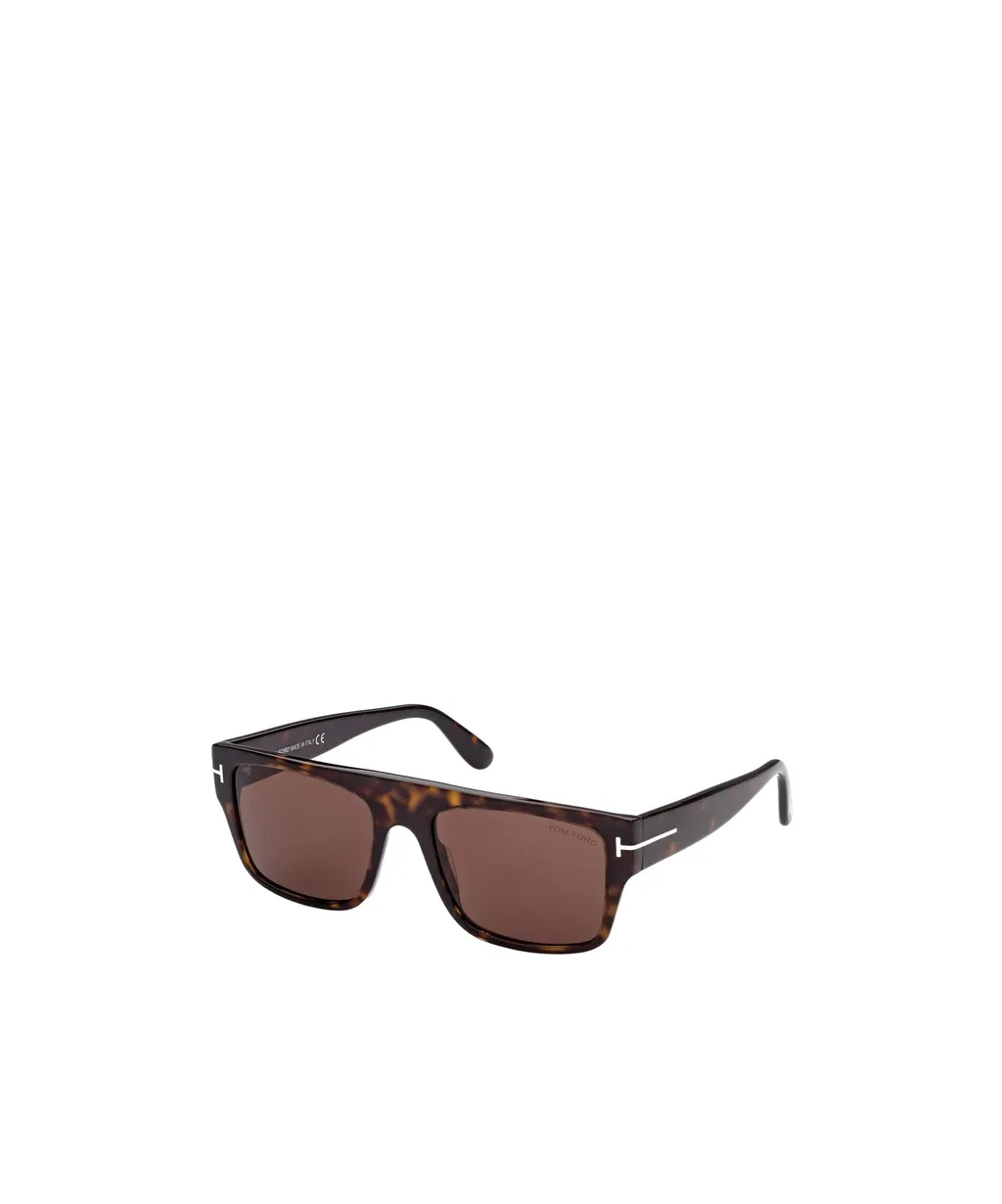 Tom Ford Eyewear Dunning Square Frame Sunglasses