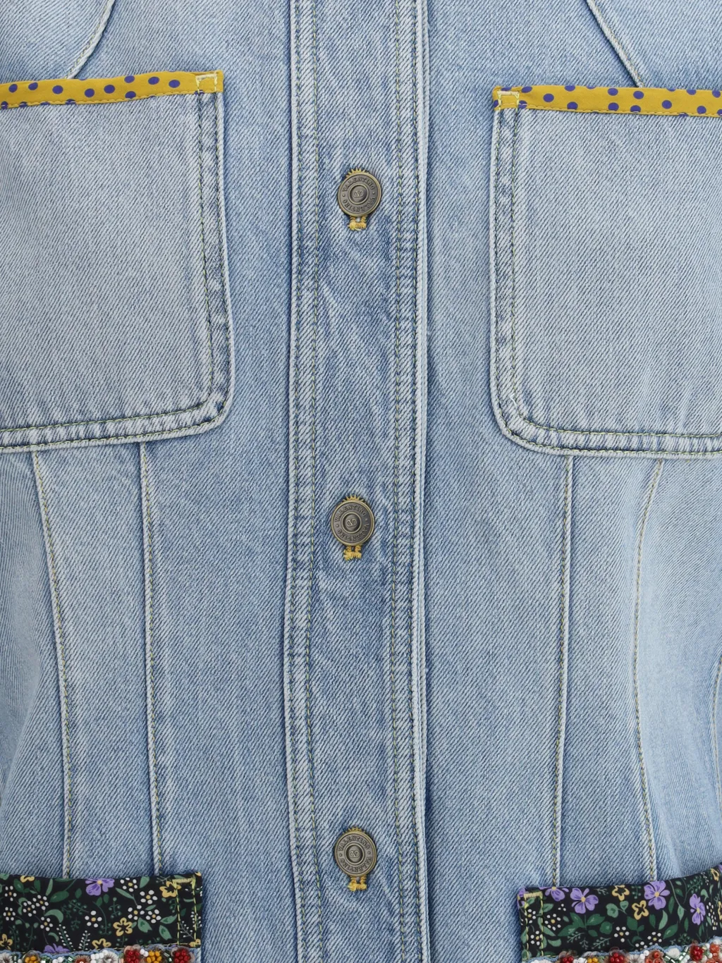 Embroidered Denim Jacket